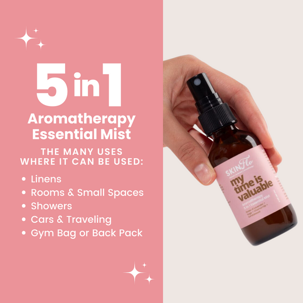 My Time Is Valuable Aromatherapy 5 In 1 Essential Mist