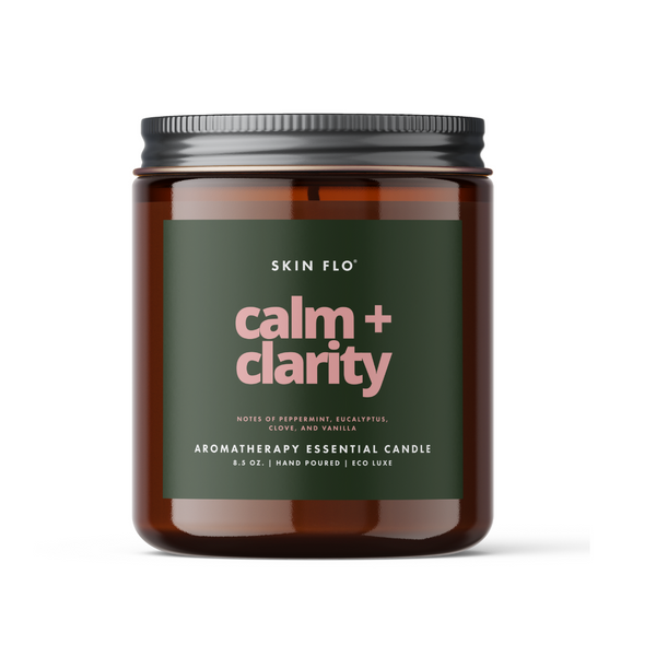 Calm + Clarity Aromatherapy Essential Candle