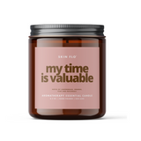 My Time Is Valuable Aromatherapy Essential Candle
